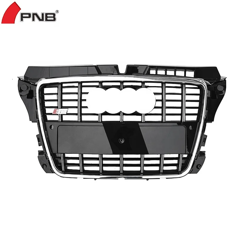 Drop Shipping Front S3 Grill For Audi A3 8p Grill 2008 2009 2010 2011