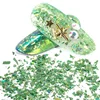 2019 Hot Sale Nail Glitter Sequins Paillette Laser Triangle 3D Nail Art Decoration Gradient Ramp Sequins Sparkle Glitter Flakes