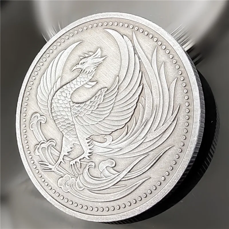Оптовая Продажа Спот 3D Китайская традиционная культура Феникс желание металлические монеты