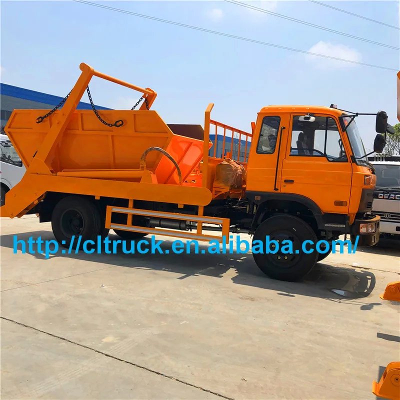 8m3 Truck Skip Bin Loader Small Garbage Truck With Bins Skip Loader Buy 10 Cubic Meters Skip