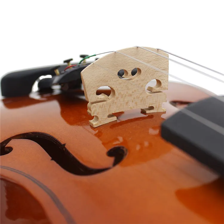 Hot Sale 1/4 Violin Wood Maple For Beginners To Practice Natural Light