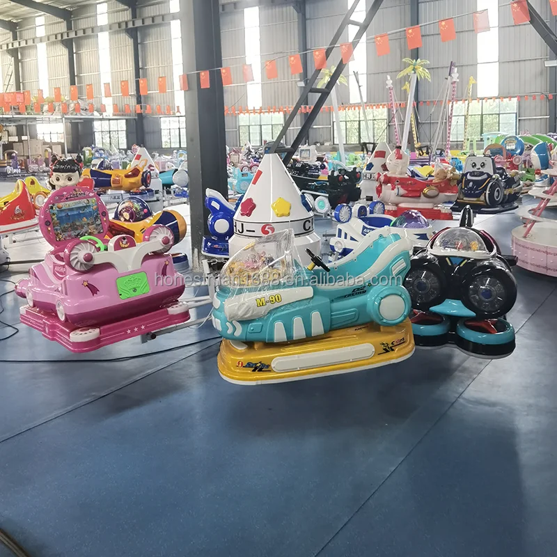 Small Mini Battery Amusement Kiddie Flying Airplane Rotating Plane ...