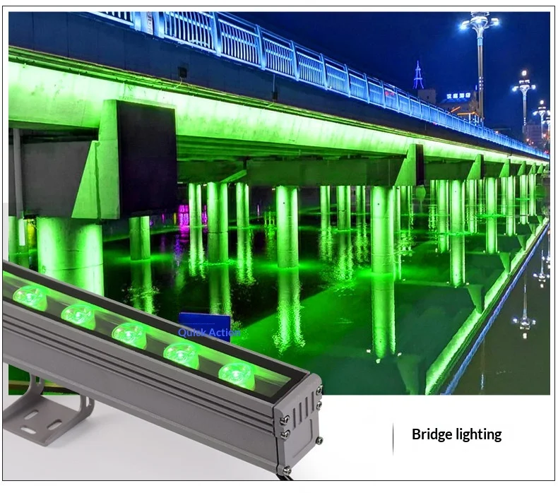 product led ip65 waterproof wall washer lights outdoor hotel building exterior wedding floodlights bridge landscape project illumination-5