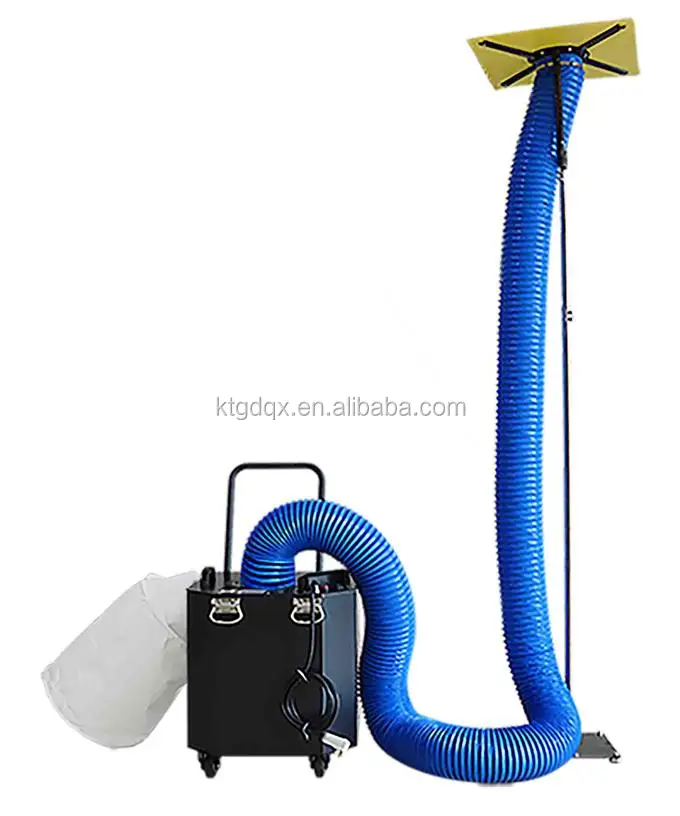 Central Air Conditioning Duct Cleaning Machine With Dust Collection