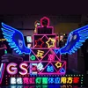 buy angel wings and devil angel wings from factory custom design neon tooth sign