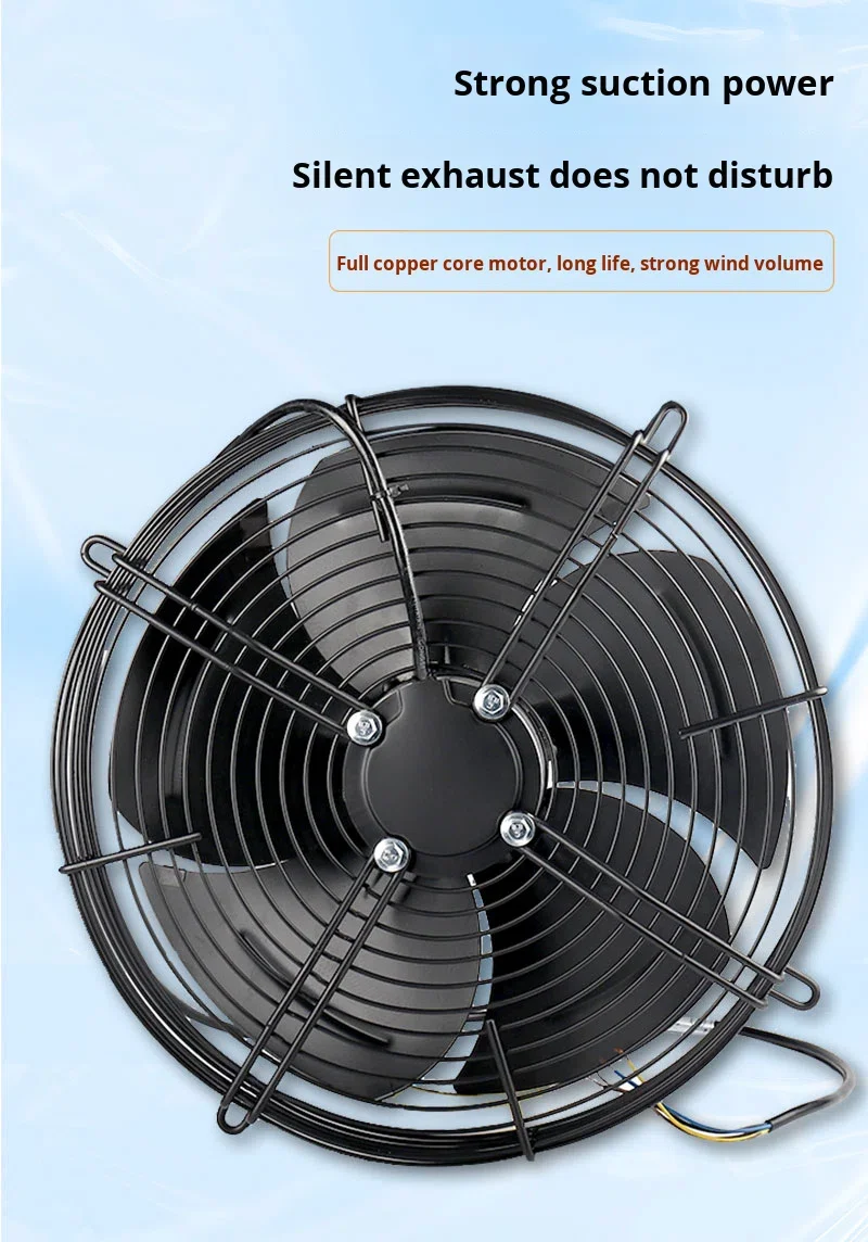External Rotor Axial Fan, YWF4D-600, YWF6D-600, 600mm, 220V - detail 10