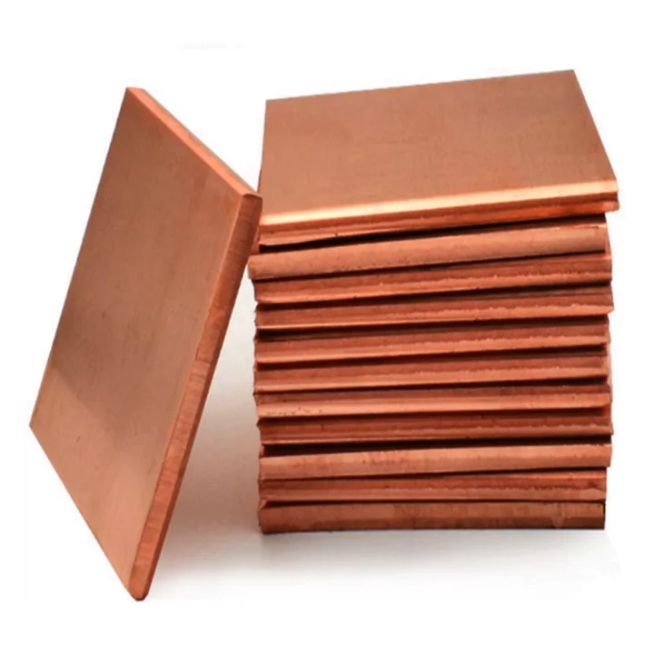 c10200 c1100 copper cathode plate 2mm thick copper infused bed