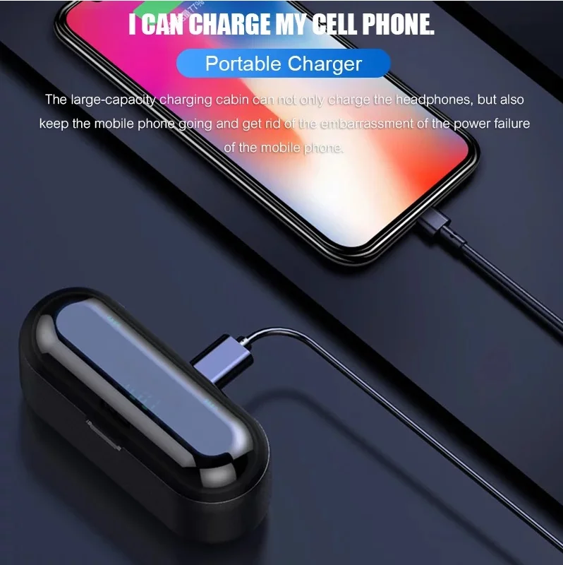 Starfun Headphones Earphones Tws Wireless Earbuds Bluetooth Earphone Headphone Earphone+ - ANKUX.COM