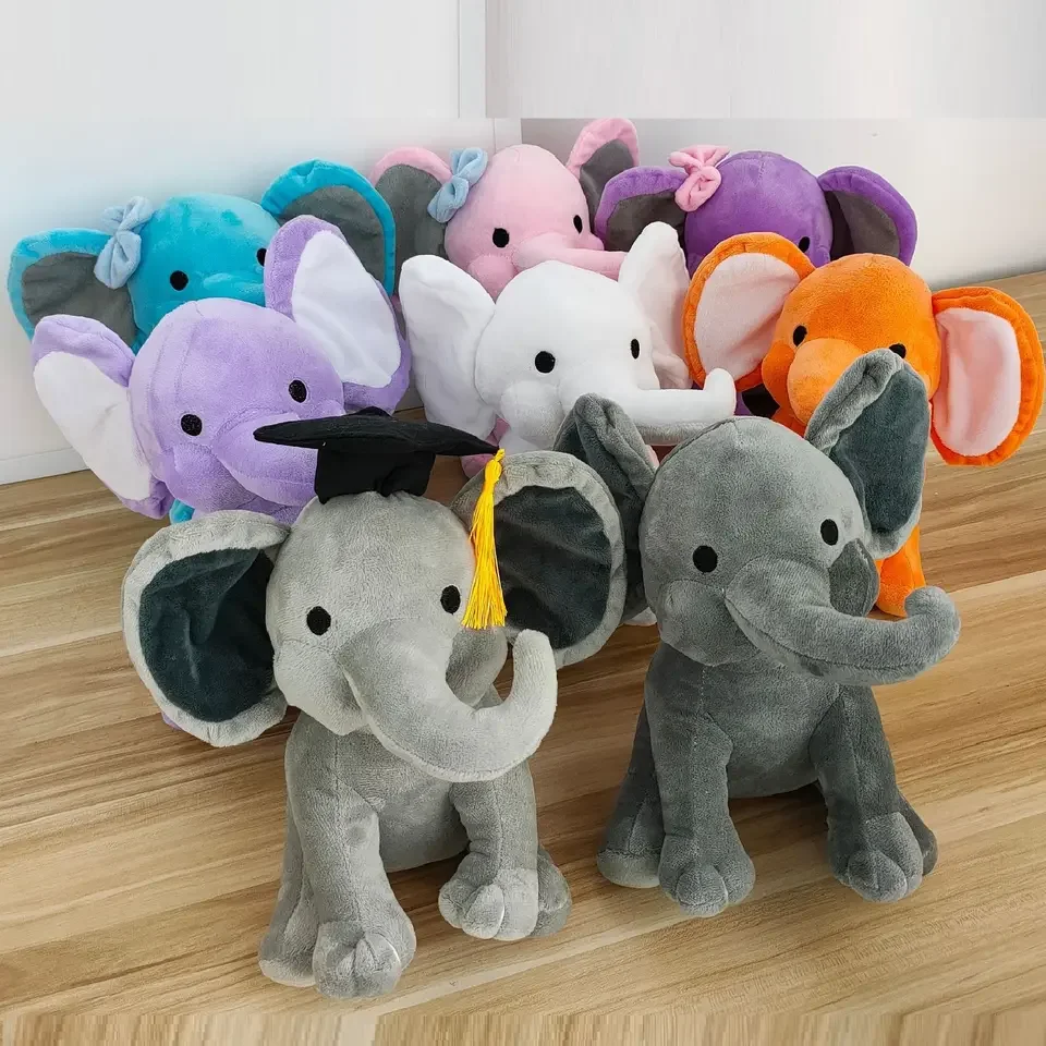 Cute Elephants Can Customize A Variety Of Small Elephant Plush Toys For