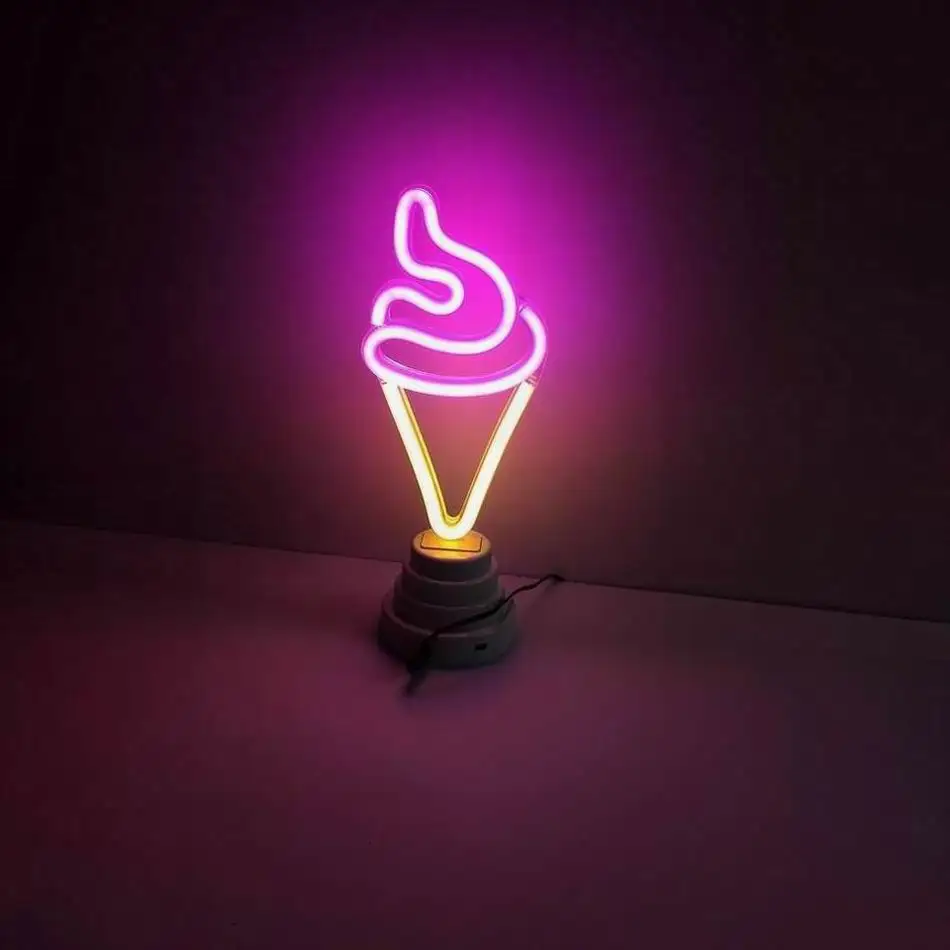 High Quality Waterproof Led Ice Cream Neon Sign