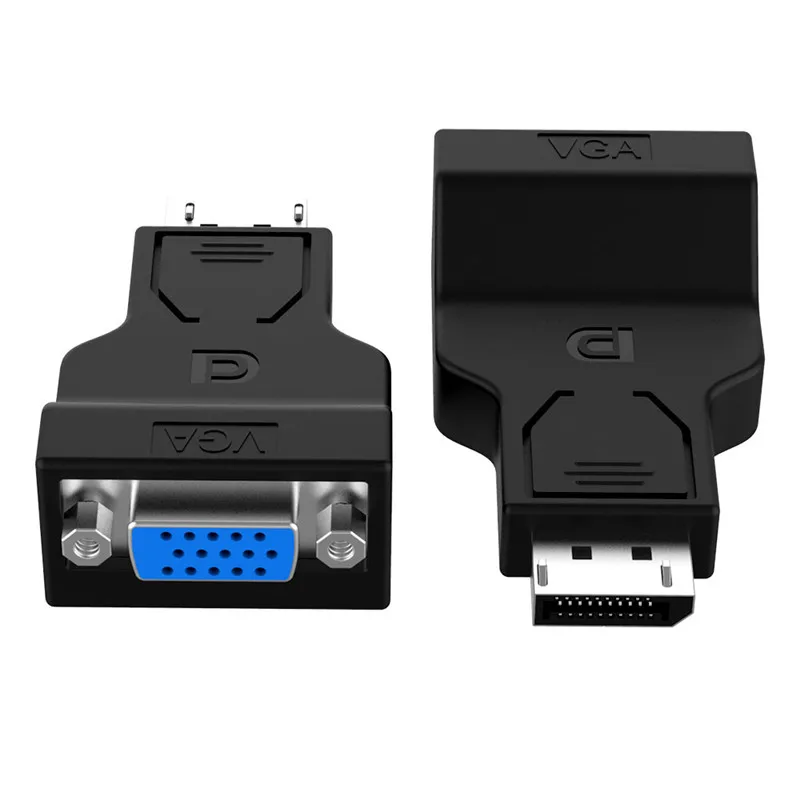 DisplayPort to VGA Adapter 1080P Converter Display Port DP to VGA Adapter Male to Female Connector Compatible with Compu - ANKUX.COM