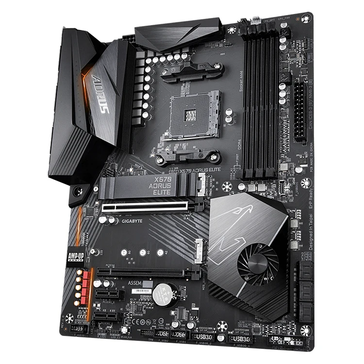 Gigabyte X570 Aorus Elite With Amd X570 Chipset Supports Amd 3rd 2nd ...