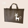Reusable Printed Spunbond PET shopping Tote Non Woven Bag Of Carrying Heavy Objects