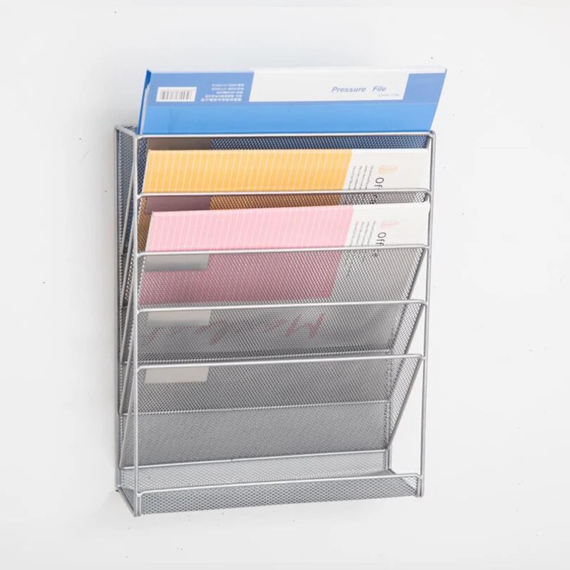 A4 Document Shelf,Fivestorey Newspaper And Magazine Shelf,Office