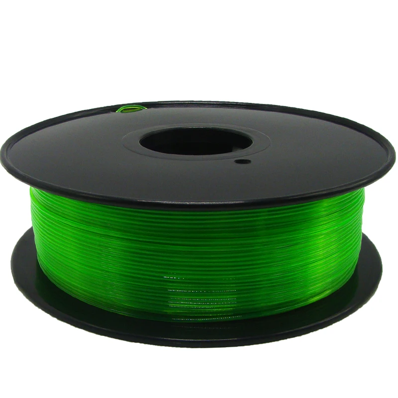 High Quality PETG 3D Printer Filament with 110℃ Temperature Resistance Good Toughness and High Hardness for 3D Printing