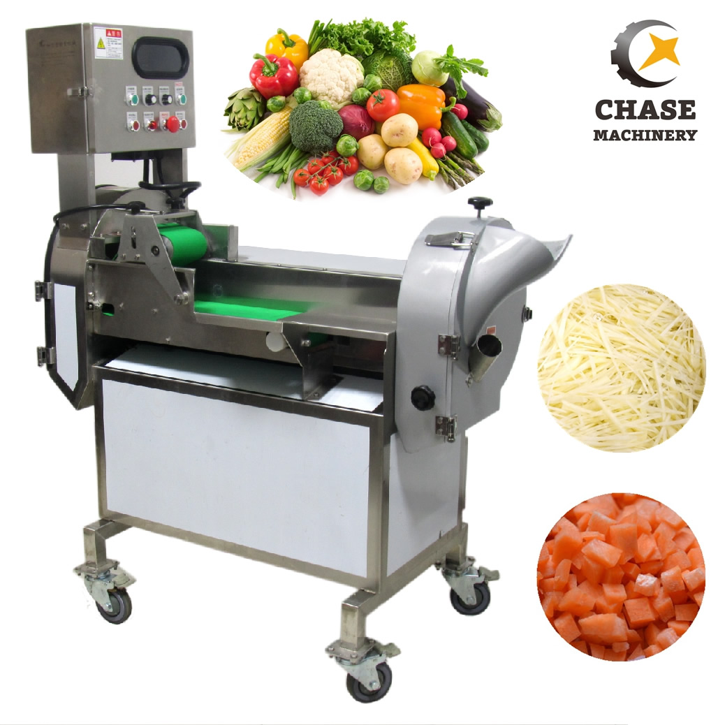 
Carrot Potato Chip Onion Leek Cabbage Beetroot Electric Vegetable Slicer Cutting Machine 