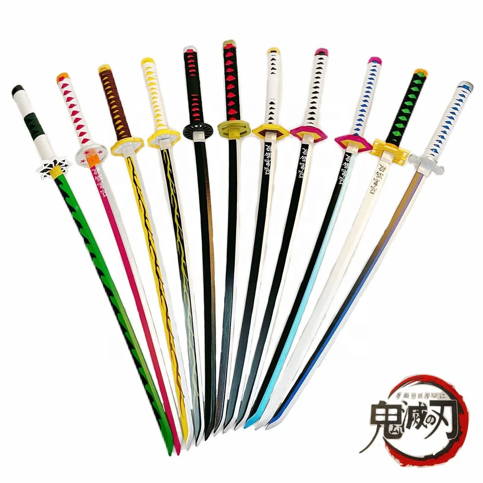 Improved Version Hedao Sword Katana Demon Slayer Sword Tanjiro Black