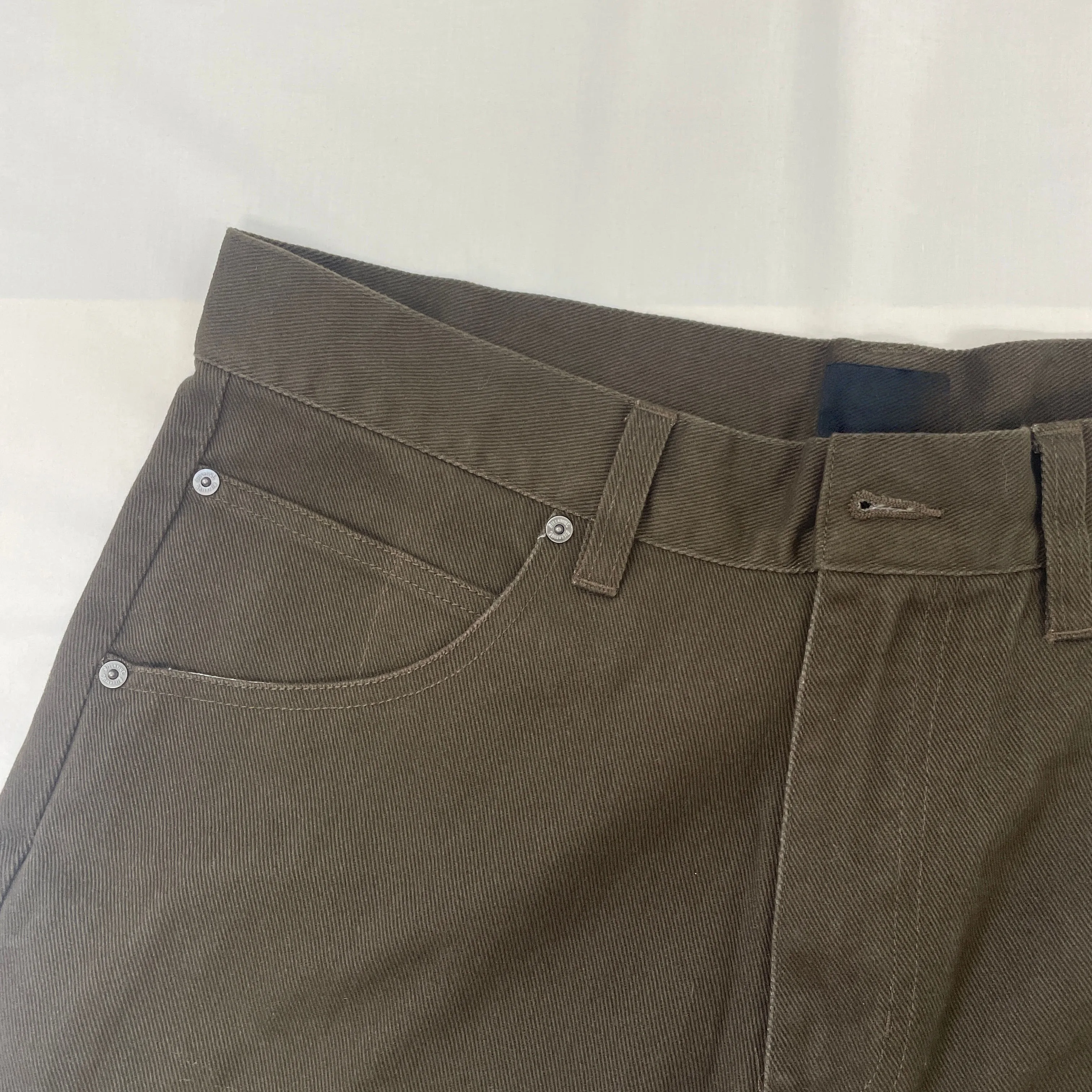 Men Khaki Pants Twill Trousers Elastic Stretch Wash Straight-leg Trousers Business Men Formal Trousers Mens Casual Pants manufacture