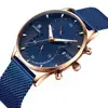 Explosion Men's Sports Americnl Business Function Watch Blue Coating Men Watches