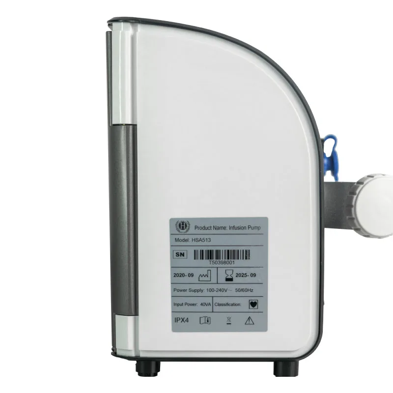 Medical Equipment HSA513 LCD Screen Portable infusion pump Electric Infusion Pump price