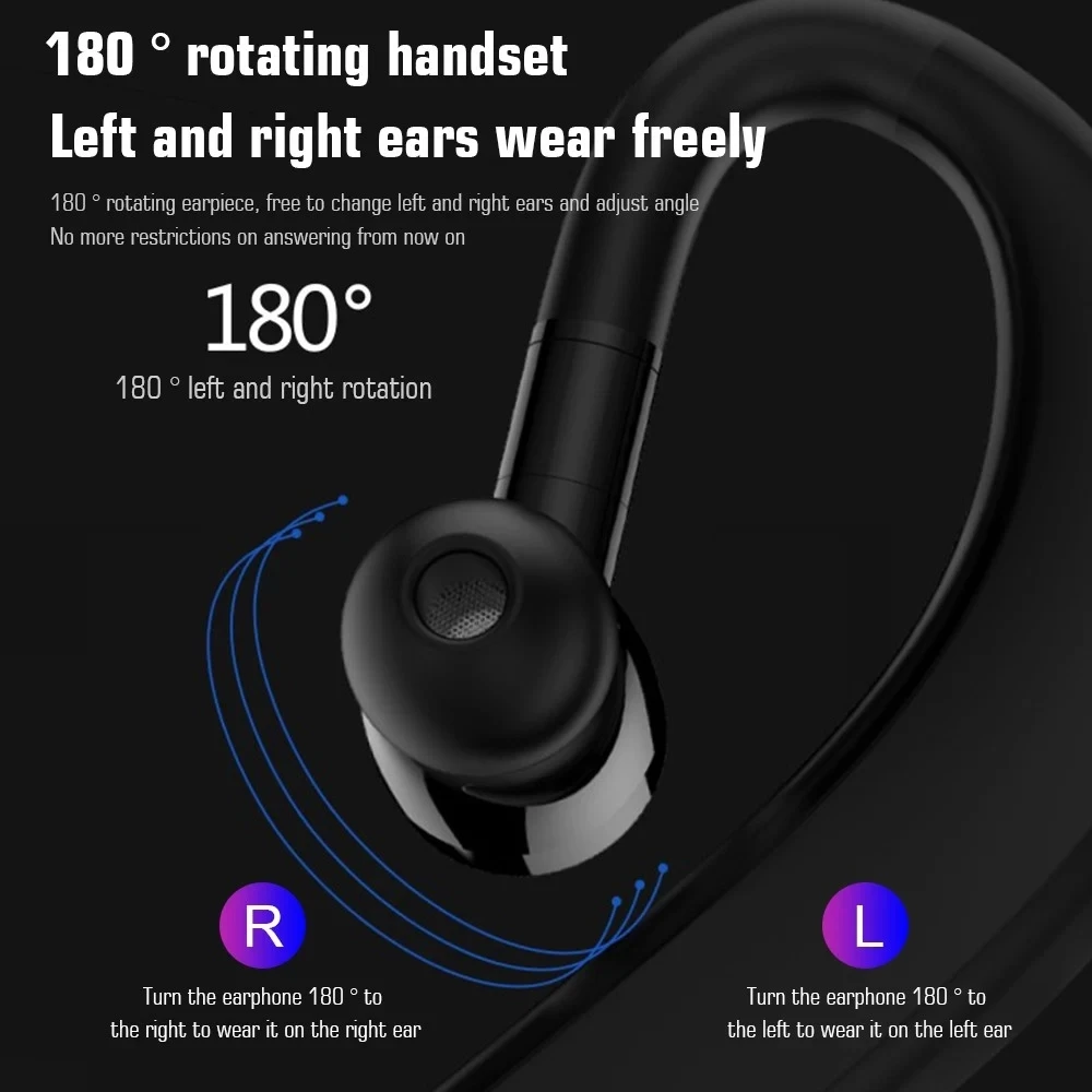 F680 Wireless Headphones Mini Smart Bluetooth 5.0 In-Ear Headset with Mic Handsfree Earbuds Fast Charging Compatible - ANKUX.COM