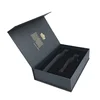 luxury black matt lamination packaging paper box cardboard wine glass packing gift box with foam insert