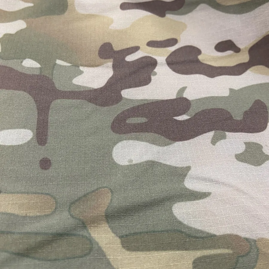 94% Polyester 6% Spandex Camouflage 4 Way Stretchable Ripstop Fabric ...