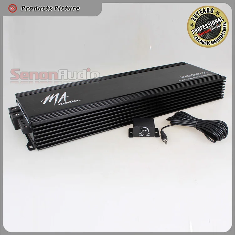 1 Channel Power Class D Amplifier Car Class D Monoblock Amplifier 2500wrms Car Audio Amplifier