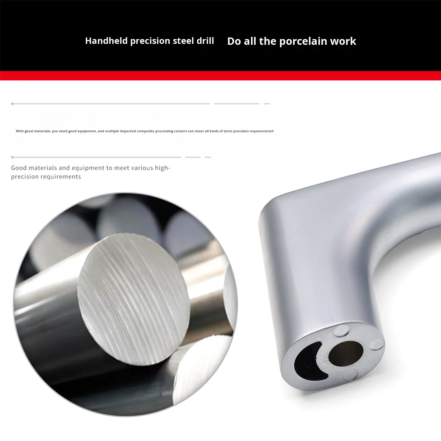 150  zinc alloy square handle with cover for door  window beveled handle-16