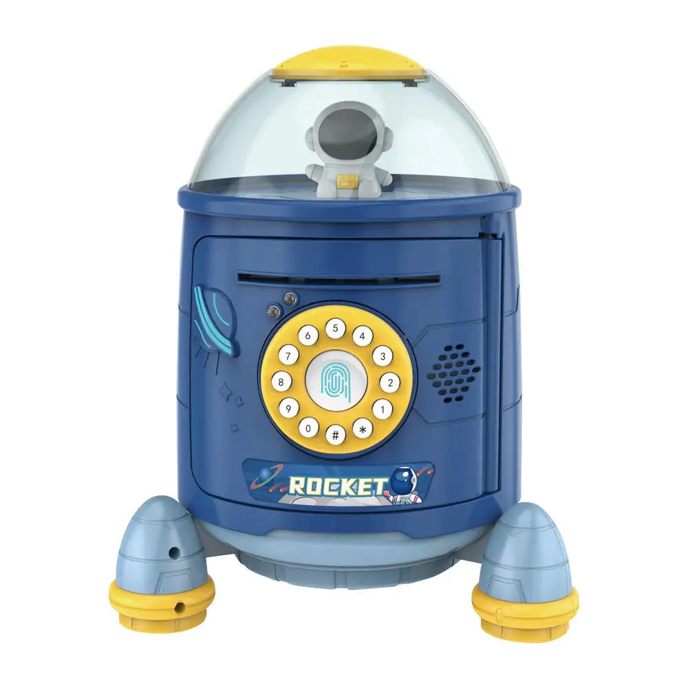 Novelty Children Saving Money Box Toys High Quality Plastic Money Box Electric Atm Piggy Bank