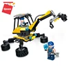 Qman environmental new Rock Sweeper building block 149 Pieces toy