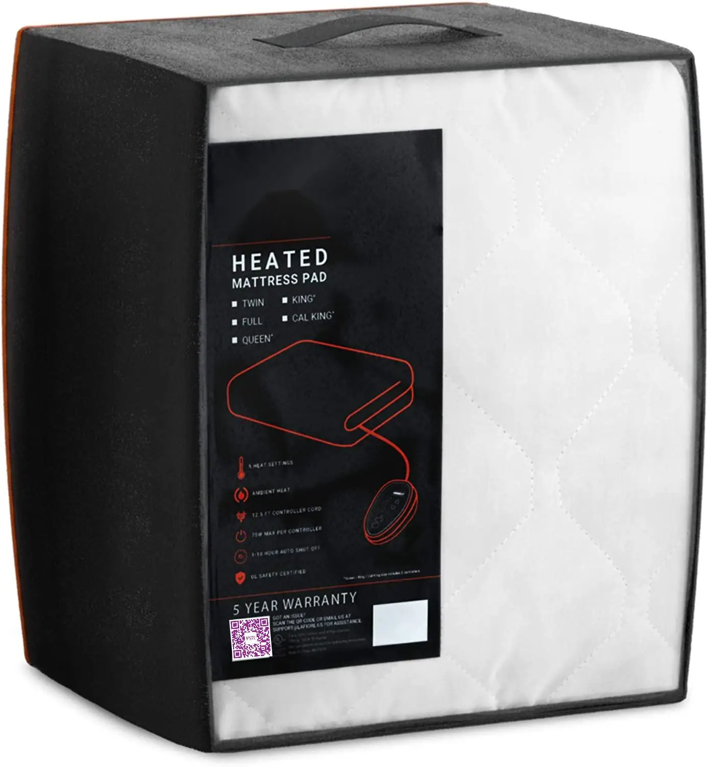 Degrees Of Comfort Dual Control Heated Mattress Pad King Size Electric