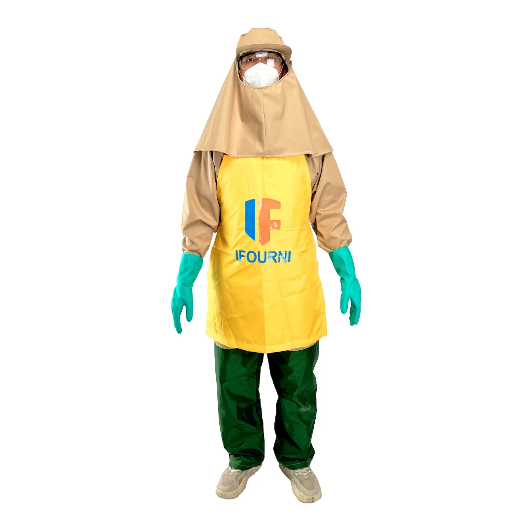 Hazmat Suit Professional Terylene Epi Suit Full Body Protective ...