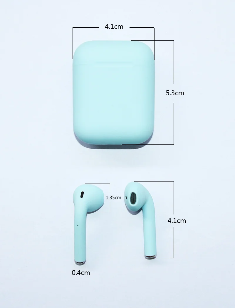 Free sample inpods i12 charging box Hot seller Tws Wireless Earphone Headphones BT 5.0 TWS Ear Phone For Mobile