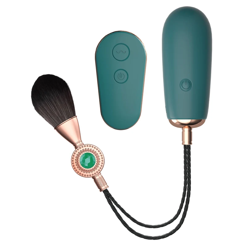 Amoura clitoral bullet vibrator in Roland red with wireless remote control