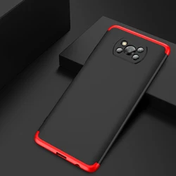 Original GKK 3 in 1 PC Phone Case for PocoX3 Anti-Knock Back Cover Cases for Xiaomi Poco X3 NFC Redmi Note10Pro