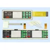 Touch surface capacitive button membrane switch keyboard
