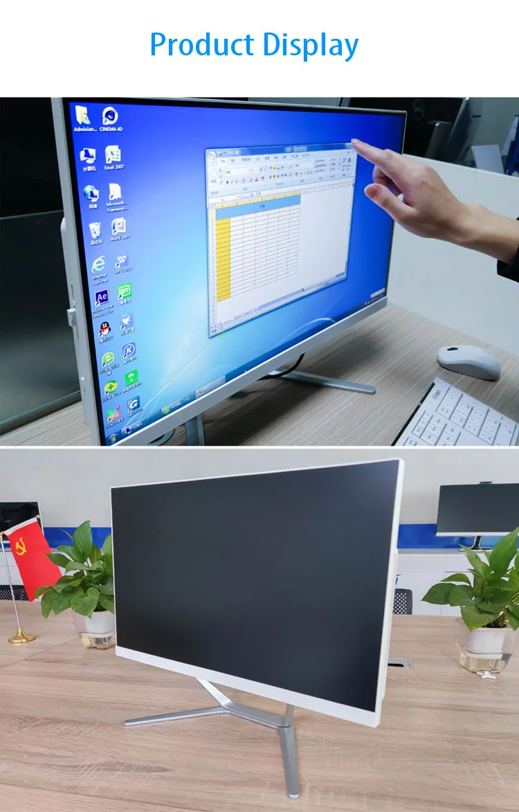 Laiwiit 21.5 Inch Desktop Computers Core I7 All In One Pc Gaming