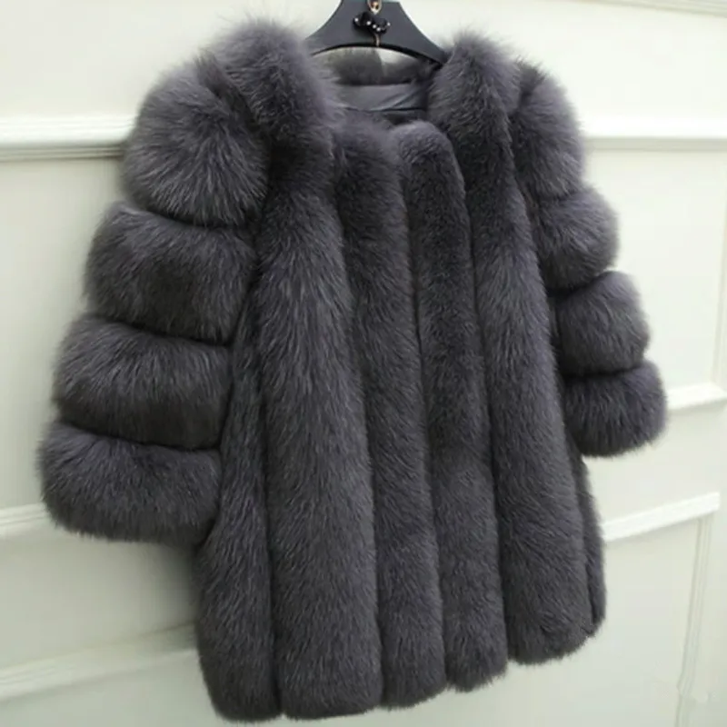 Hot Sale Winter Warm Clothes Ladies Woolen Quilted Round Neck Jacket ...