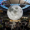 moon decoration large led inflatable hanging planets