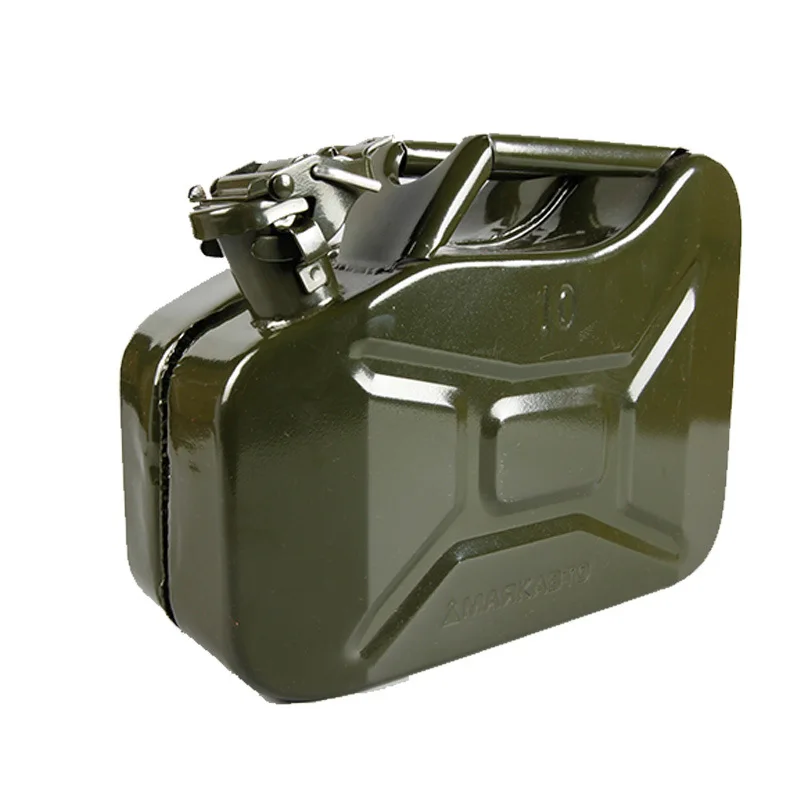 10 Liter Jerry Fuel Can With Flexible Spout,Portable Jerry Cans Fuel