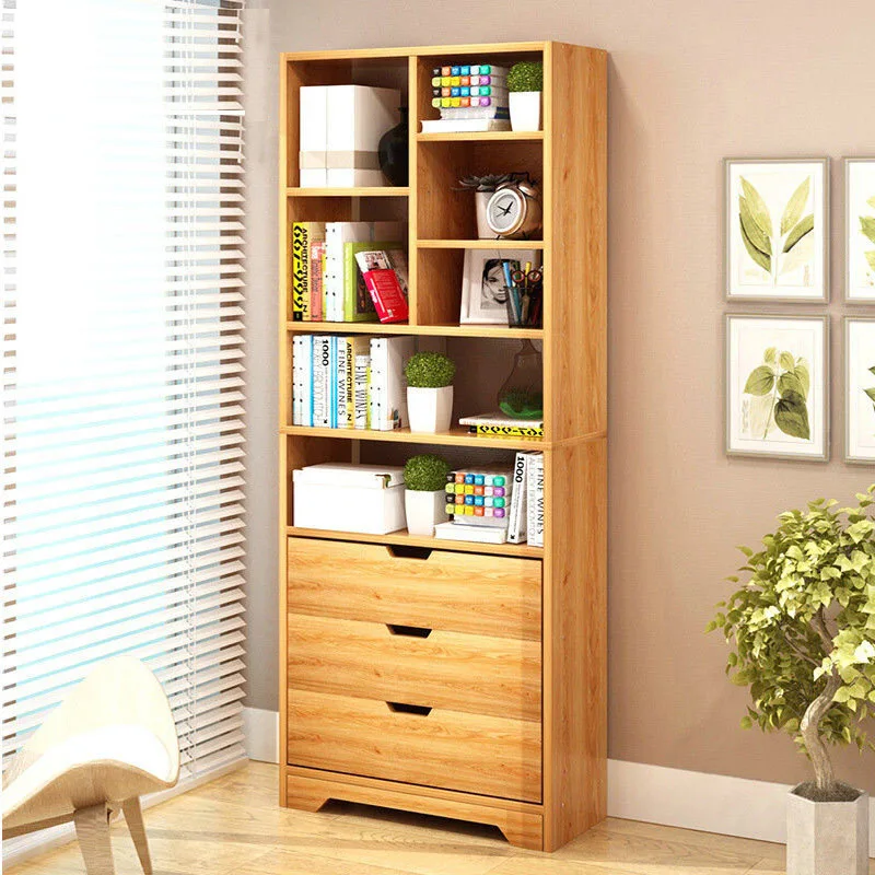 Venta al por mayor libreros de madera para oficina-Compre online los