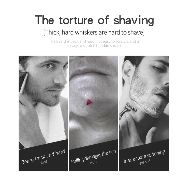 Natural is hot shaved is not