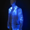 led optical fiber clothes for night club bar and party in stage performance show optic fiber