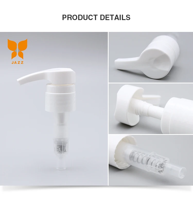 32mm 33mm Plastic Big Dosage Hand White Wash Lotion Pump Dispenser