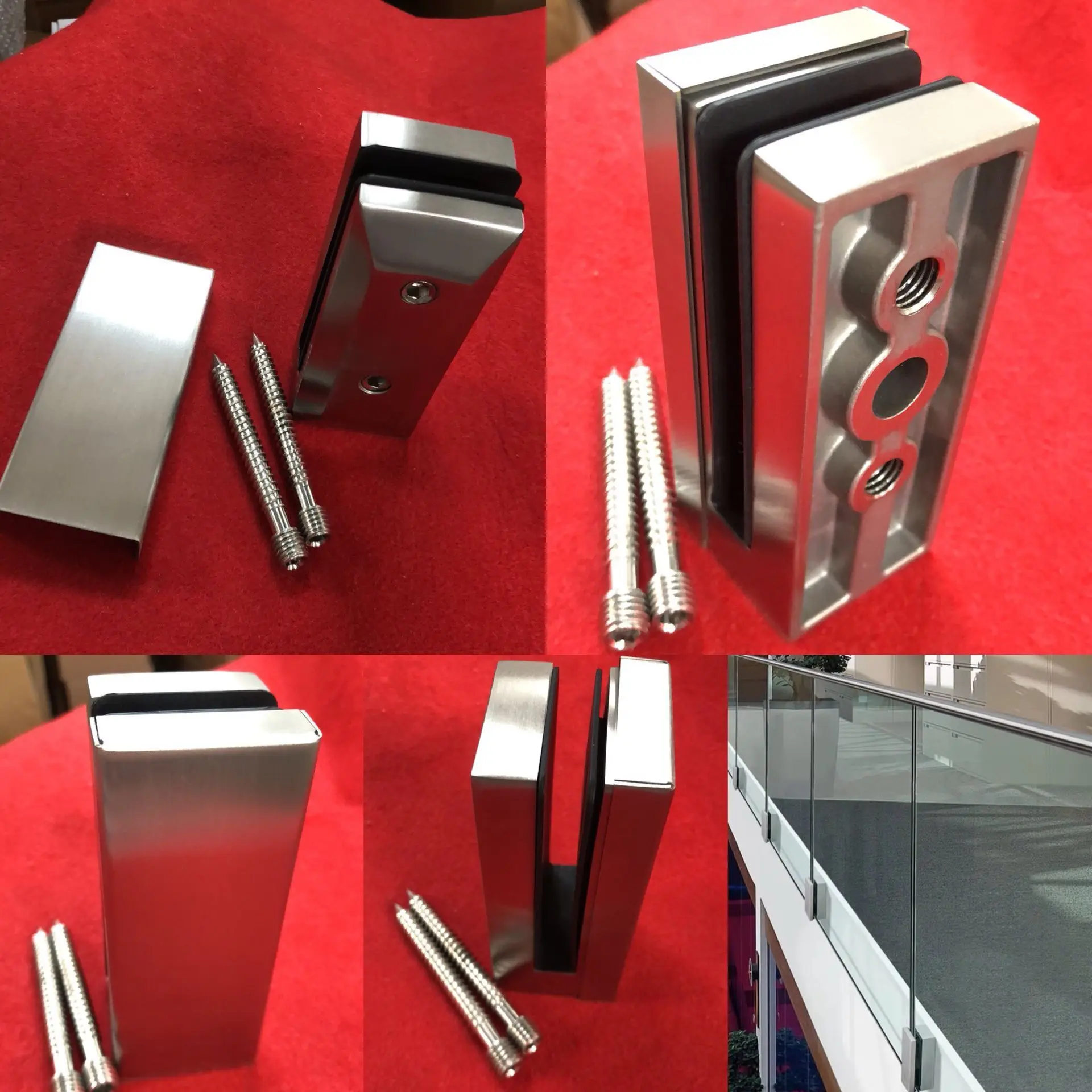 Duplex 2205 Glass Handrail Balustrade Railing Adjustable Glass Spigot Buy 2205 Frameless