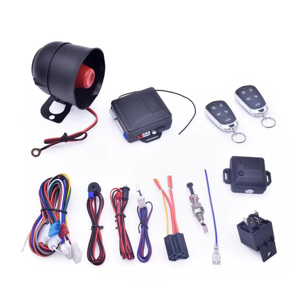 Dls Car Security System Full Function Auto Guard Car Alarm Systems For