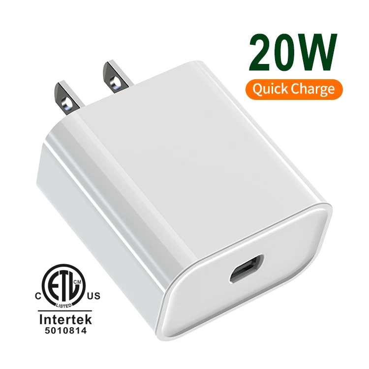 

CB CE PD3.0 Certified passed wholesale cargador usb wall PD type c charger for iphone adapter