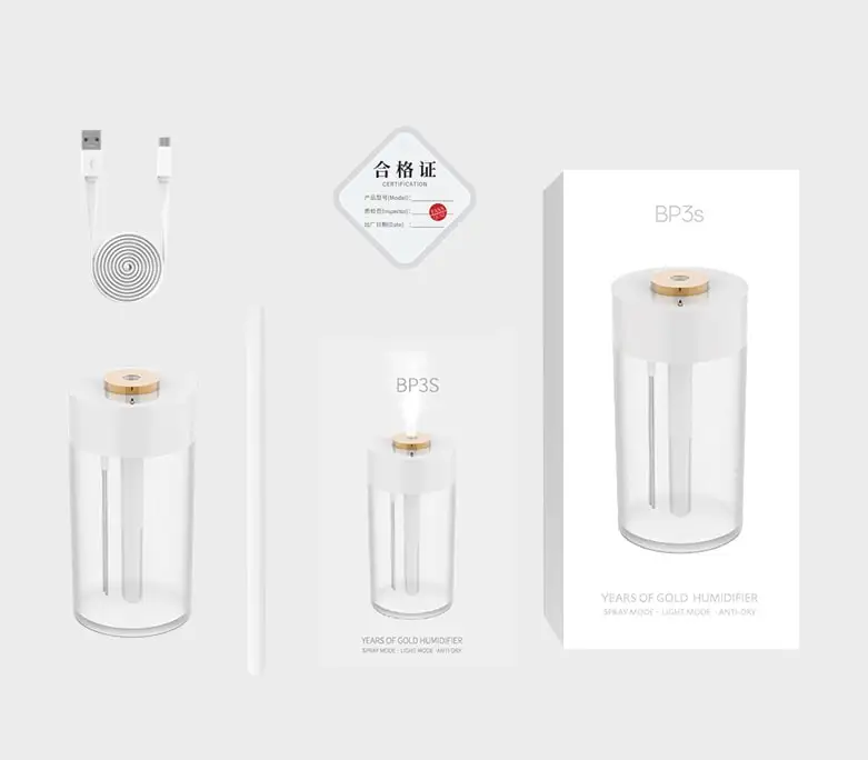 Wsta Portable Ultrasonic Aroma Humidifier Essential Oil Diffuser Mist