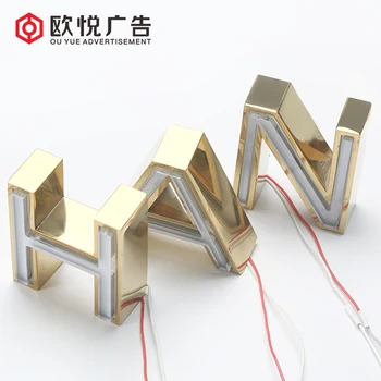 Waterproof Stainless Steel And Acrylic 3d Design Led Channel Letter